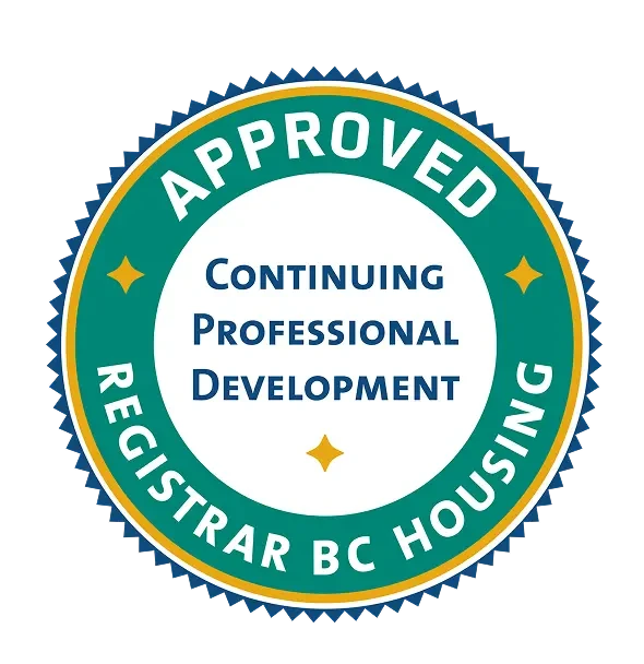 BC Housing approved Continuing Professional Development provider